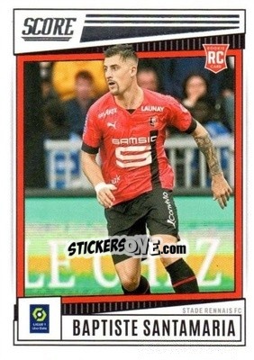 Figurina Baptiste Santamaria - Score Ligue 1 2022-2023 n. 163 - Panini