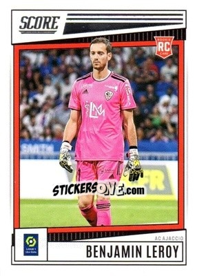 Figurina Benjamin Leroy - Score Ligue 1 2022-2023 n. 1 - Panini
