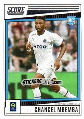 Cromo Chancel Mbemba - Score Ligue 1 2022-2023 n. 93 - Panini