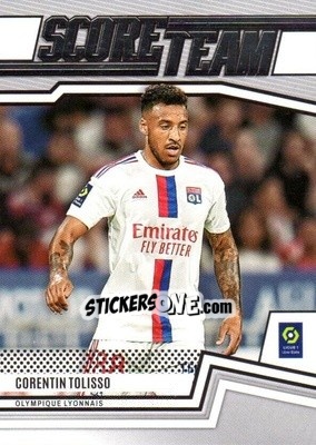Figurina Corentin Tolisso - Score Ligue 1 2022-2023 n. ST6 - Panini