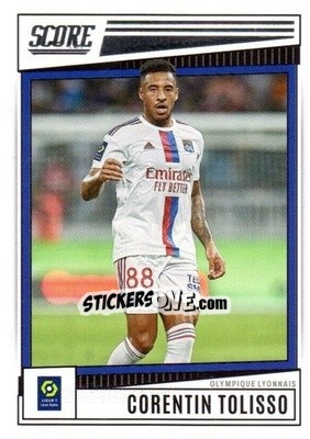 Figurina Corentin Tolisso - Score Ligue 1 2022-2023 n. 83 - Panini