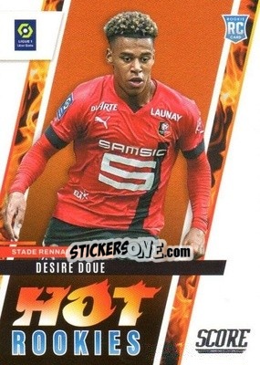 Cromo Desire Doue - Score Ligue 1 2022-2023 n. HR20 - Panini