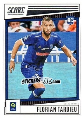 Cromo Florian Tardieu - Score Ligue 1 2022-2023 n. 191 - Panini