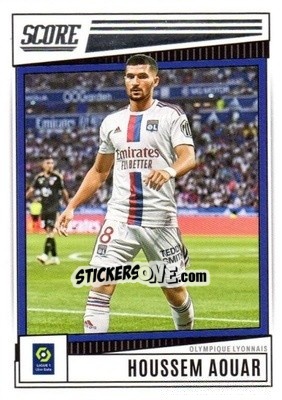 Cromo Houssem Aouar - Score Ligue 1 2022-2023 n. 84 - Panini