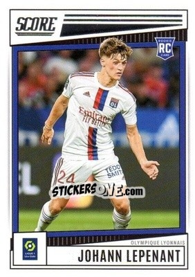 Cromo Johann Lepenant - Score Ligue 1 2022-2023 n. 86 - Panini