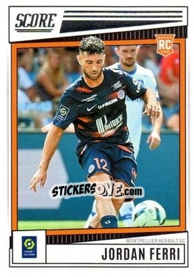 Figurina Jordan Ferri - Score Ligue 1 2022-2023 n. 114 - Panini
