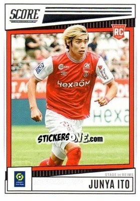 Cromo Junya Ito - Score Ligue 1 2022-2023 n. 156 - Panini
