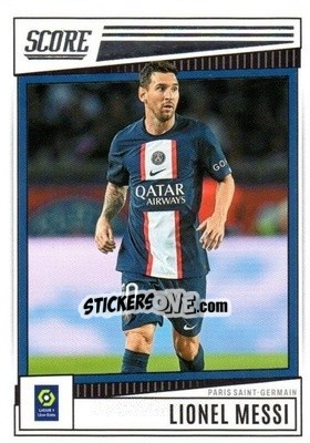 Cromo Lionel Messi - Score Ligue 1 2022-2023 n. 146 - Panini