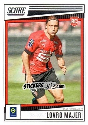 Cromo Lovro Majer - Score Ligue 1 2022-2023 n. 168 - Panini