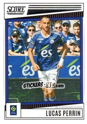 Cromo Lucas Perrin - Score Ligue 1 2022-2023 n. 178 - Panini