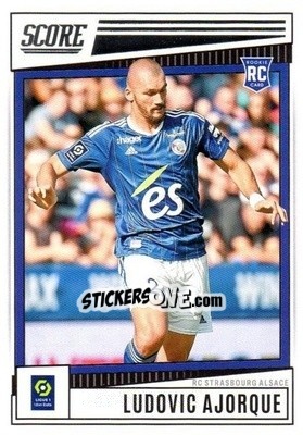 Cromo Ludovic Ajorque - Score Ligue 1 2022-2023 n. 179 - Panini