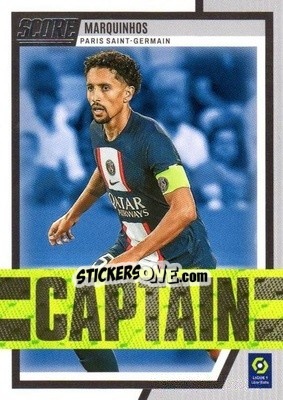 Figurina Marquinhos - Score Ligue 1 2022-2023 n. C6 - Panini