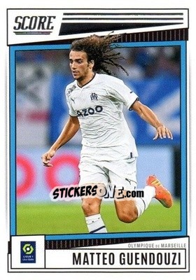 Figurina Matteo Guendouzi - Score Ligue 1 2022-2023 n. 98 - Panini