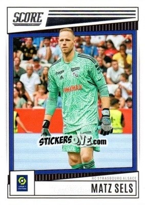Cromo Matz Sels - Score Ligue 1 2022-2023 n. 180 - Panini