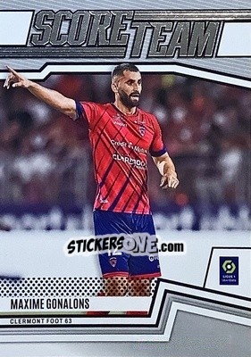 Figurina Maxime Gonalons - Score Ligue 1 2022-2023 n. ST3 - Panini