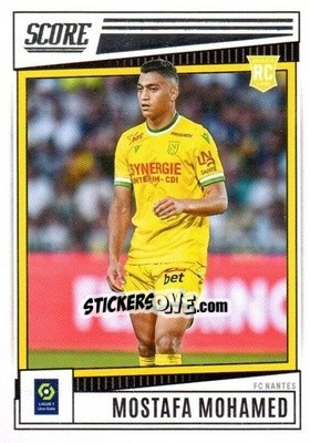 Figurina Mostafa Mohamed - Score Ligue 1 2022-2023 n. 127 - Panini