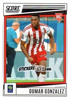 Figurina Oumar Gonzalez - Score Ligue 1 2022-2023 n. 6 - Panini
