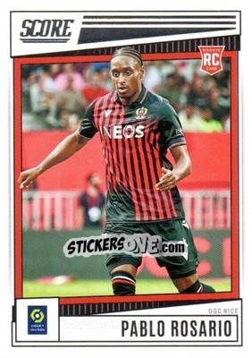 Cromo Pablo Rosario - Score Ligue 1 2022-2023 n. 140 - Panini