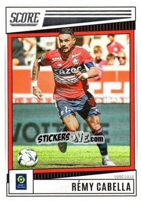 Cromo Remy Cabella - Score Ligue 1 2022-2023 n. 68 - Panini