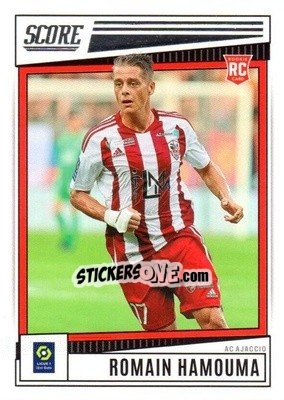 Figurina Romain Hamouma - Score Ligue 1 2022-2023 n. 9 - Panini