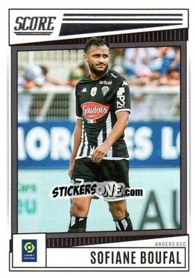 Cromo Sofiane Boufal - Score Ligue 1 2022-2023 n. 19 - Panini