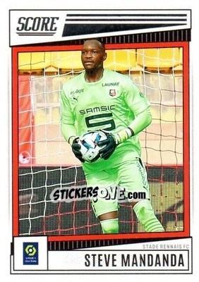 Figurina Steve Mandanda - Score Ligue 1 2022-2023 n. 170 - Panini