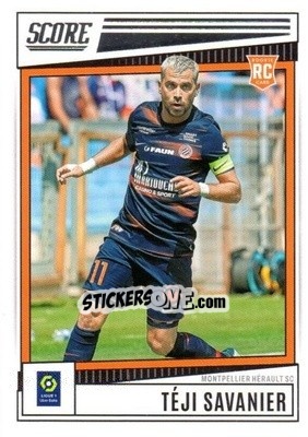 Cromo Teji Savanier - Score Ligue 1 2022-2023 n. 119 - Panini