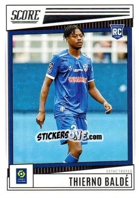 Cromo Thierno Balde - Score Ligue 1 2022-2023 n. 198 - Panini