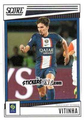 Cromo Vitinha - Score Ligue 1 2022-2023 n. 166 - Panini