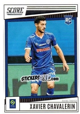 Cromo Xavier Chavalerin - Score Ligue 1 2022-2023 n. 199 - Panini