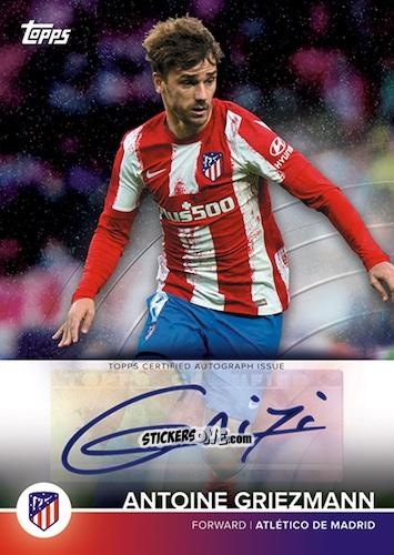 Sticker Antoine Griezmann - Atletico de Madrid 2021-2022 n. A-AGR - Topps