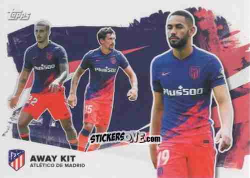 Cromo Away Kit - Atletico de Madrid 2021-2022 n. 48 - Topps