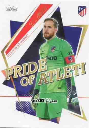 Sticker Jan Oblak - Atletico de Madrid 2021-2022 n. 44 - Topps