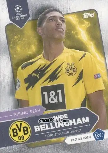 Cromo Jude Bellingham - On-Demand UEFA Champions League Summer Signings 2020-2021
 n. 7 - Topps