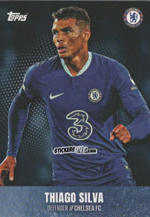 Sticker Thiago Silva - Chelsea Team Set 2022-2023 n. 25 - Topps