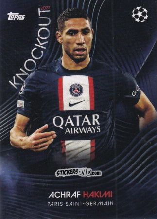 Figurina Achraf Hakimi - UEFA Champions League Knockout 2022-2023
 n. 1 - Topps