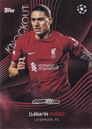 Cromo Darwin Núñez - UEFA Champions League Knockout 2022-2023
 n. 5 - Topps