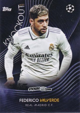 Sticker Federico Valverde - UEFA Champions League Knockout 2022-2023
 n. 8 - Topps