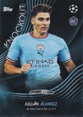 Cromo Julián Álvarez - UEFA Champions League Knockout 2022-2023
 n. 13 - Topps