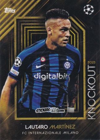 Figurina Lautaro Martínez - UEFA Champions League Knockout 2022-2023
 n. 44 - Topps