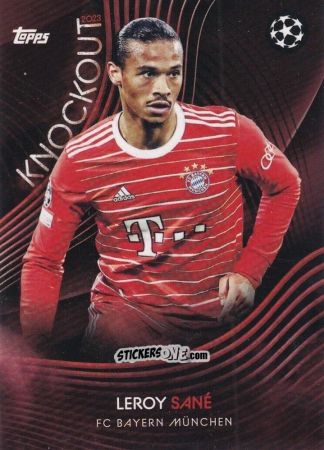 Figurina Leroy Sané - UEFA Champions League Knockout 2022-2023
 n. 18 - Topps