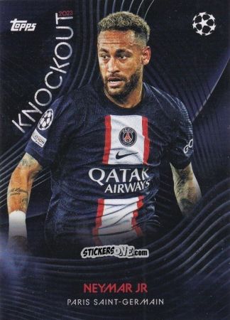 Figurina Neymar Jr - UEFA Champions League Knockout 2022-2023
 n. 23 - Topps