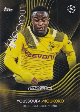 Cromo Youssoufa Moukoko - UEFA Champions League Knockout 2022-2023
 n. 35 - Topps