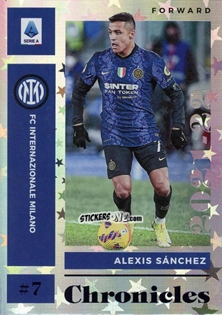 Figurina Alexis Sanchez - Chronicles Soccer 2021-2022
 n. SA10 - Panini