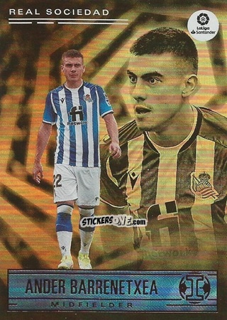 Sticker Ander Barrenetxea - Chronicles Soccer 2021-2022
 n. LL197 - Panini