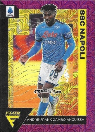 Sticker Andre-Frank Zambo Anguissa - Chronicles Soccer 2021-2022
 n. SA284 - Panini