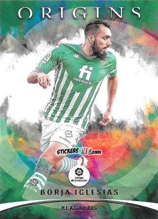 Sticker Borja Iglesias - Chronicles Soccer 2021-2022
 n. LL94 - Panini