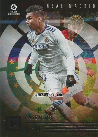 Figurina Casemiro - Chronicles Soccer 2021-2022
 n. LL35 - Panini