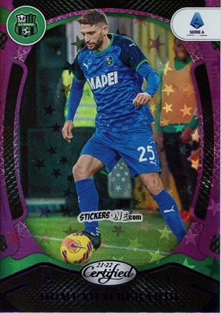 Figurina Domenico Berardi - Chronicles Soccer 2021-2022
 n. SA167 - Panini