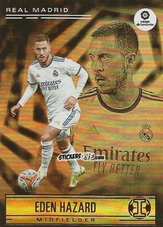 Sticker Eden Hazard - Chronicles Soccer 2021-2022
 n. LL193 - Panini
